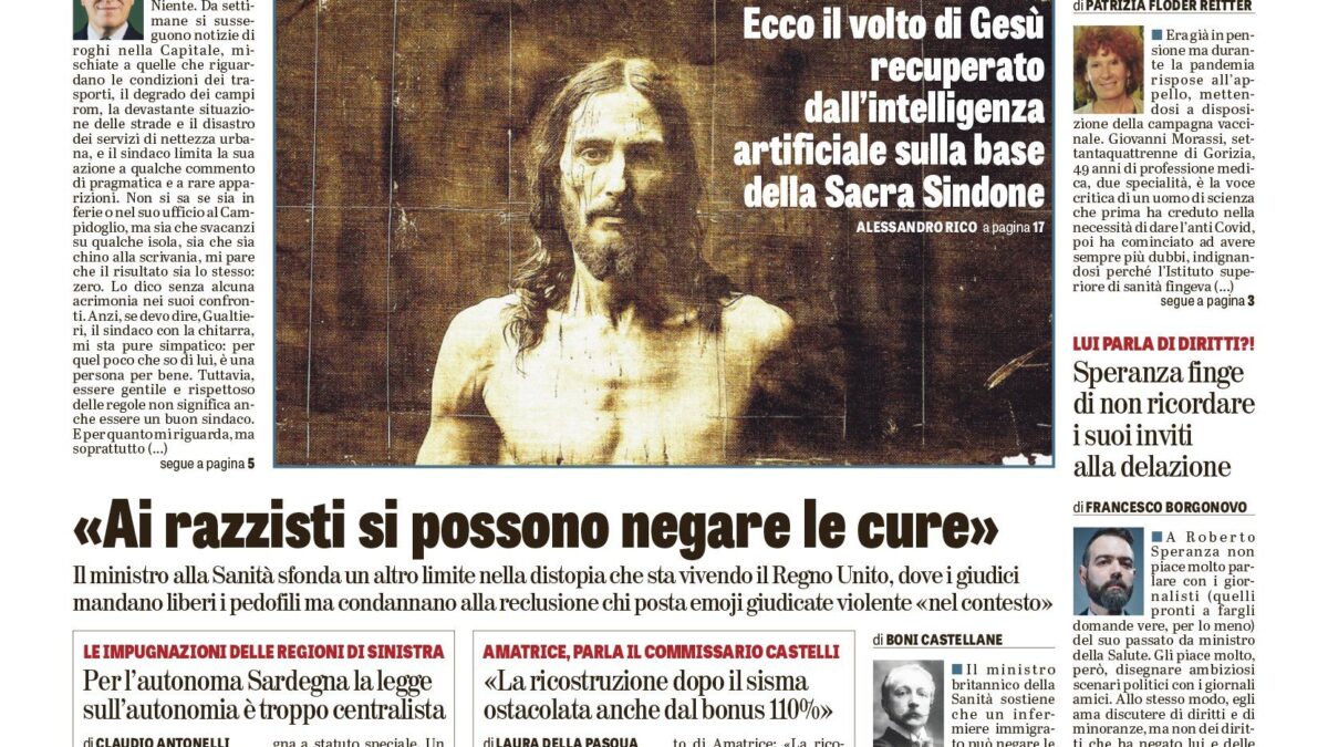 Oggi in edicola