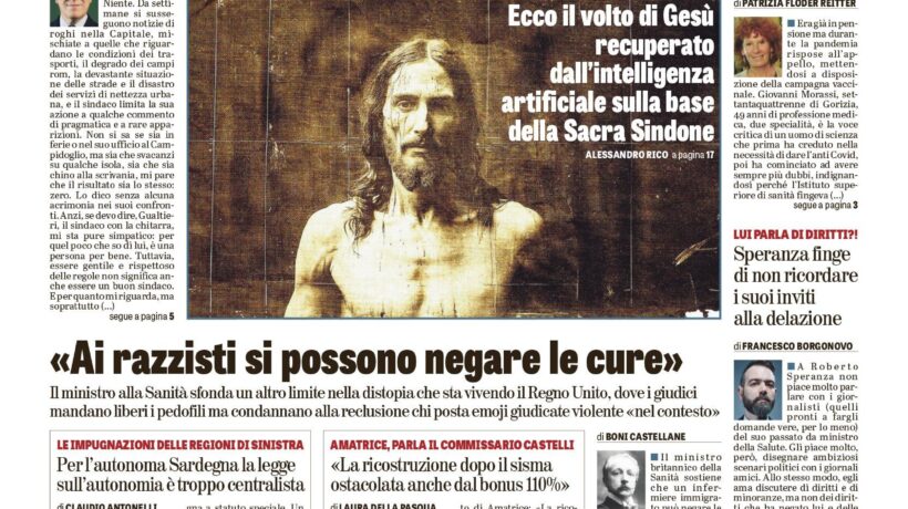Oggi in edicola