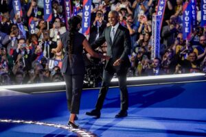 Media in tilt per Barack&Michelle