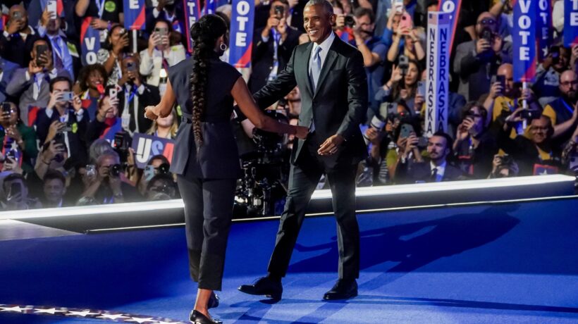 Media in tilt per Barack&Michelle