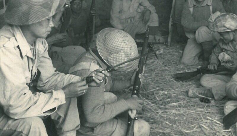 Soldati Gurkha nepalesi nei pressi di Tavoleto (agosto-settembre 1944)