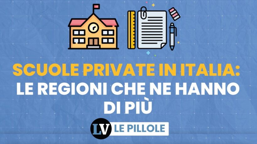 Scuole private in Italia: le regioni che ne hanno di più