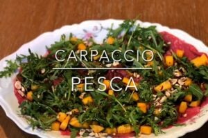 Cuciniamo insieme: carpaccio «pescato»