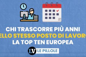 Chi trascorre più anni nello stesso posto di lavoro: la top ten europea