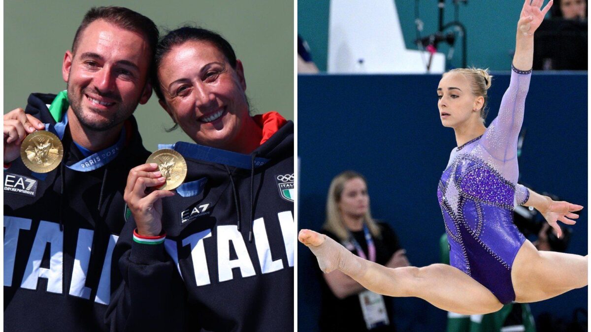 Ginnastica e skeet misto: che ori! L’Italvolley epica con il Giappone