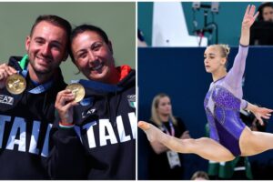 Ginnastica e skeet misto: che ori! L’Italvolley epica con il Giappone