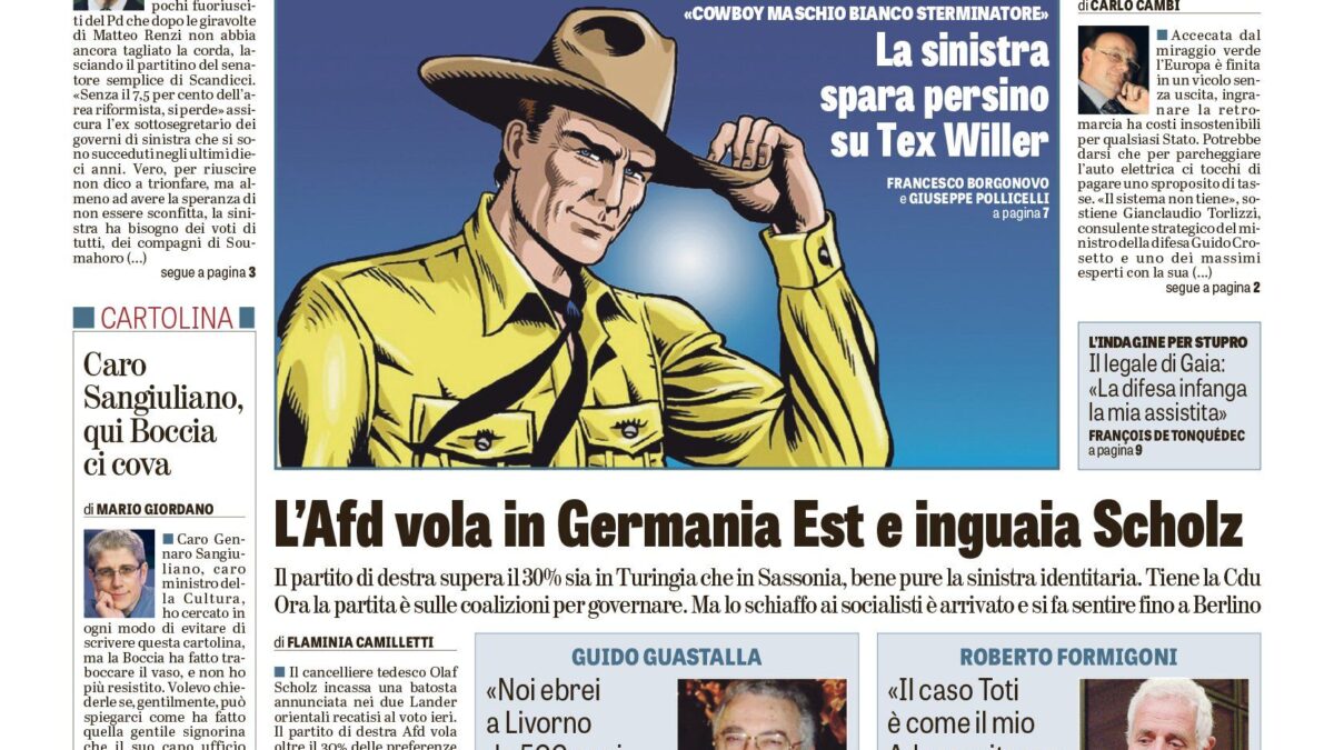 Oggi in edicola