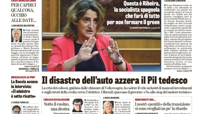 Oggi in edicola
