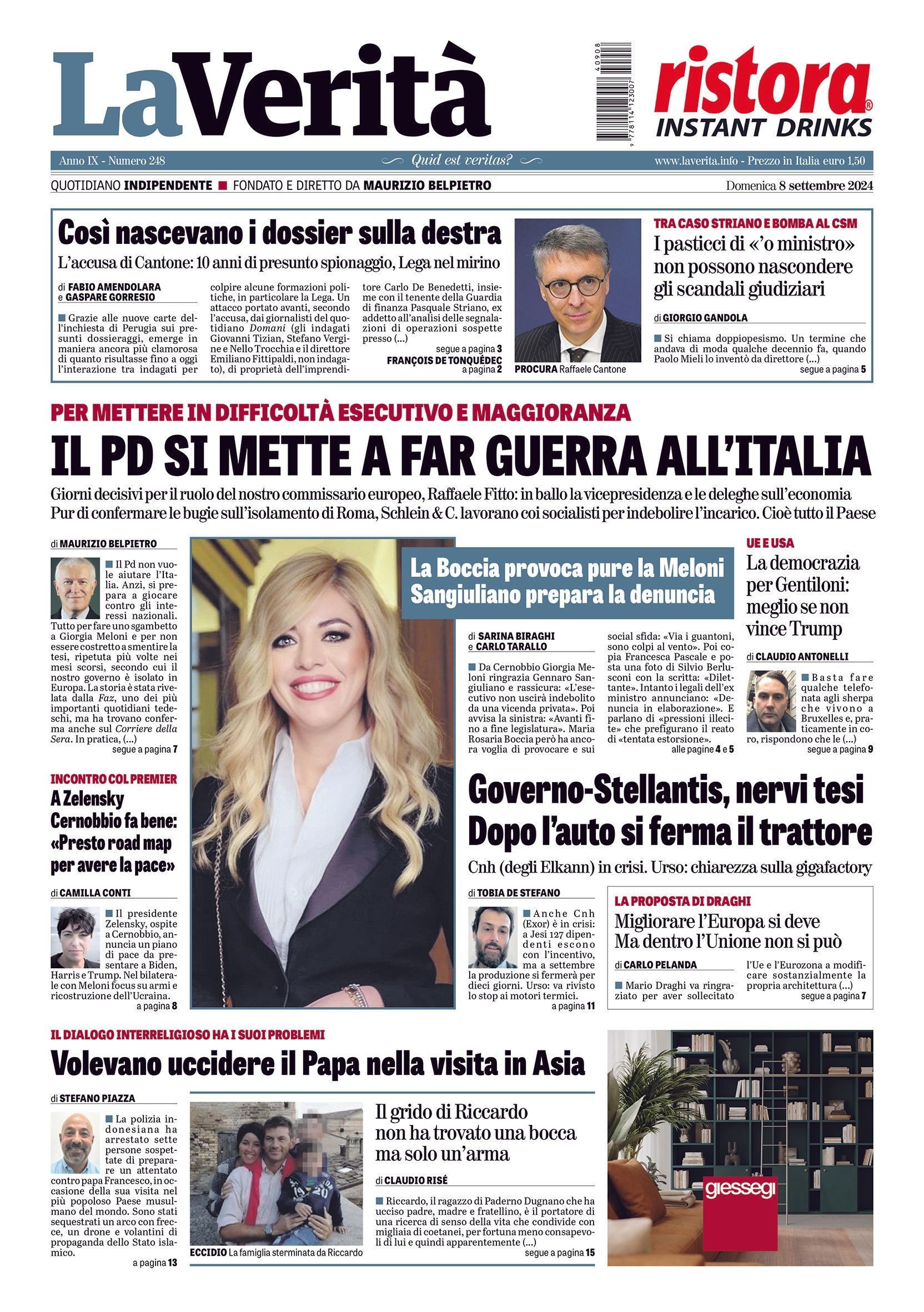 Oggi in edicola