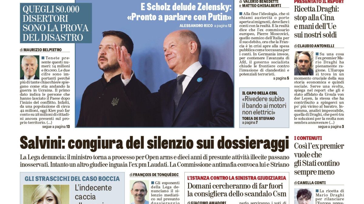 Oggi in edicola