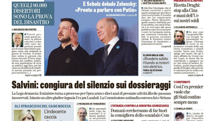 Oggi in edicola