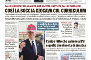 Oggi in edicola