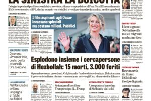 Oggi in edicola