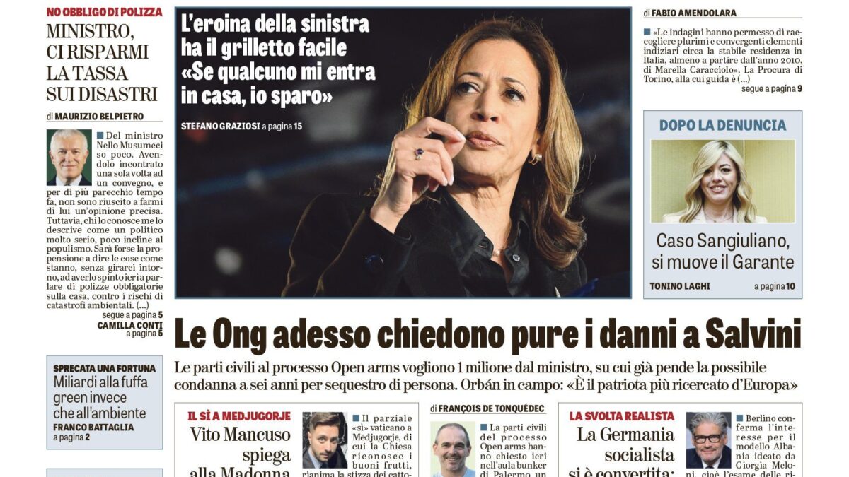 Oggi in edicola
