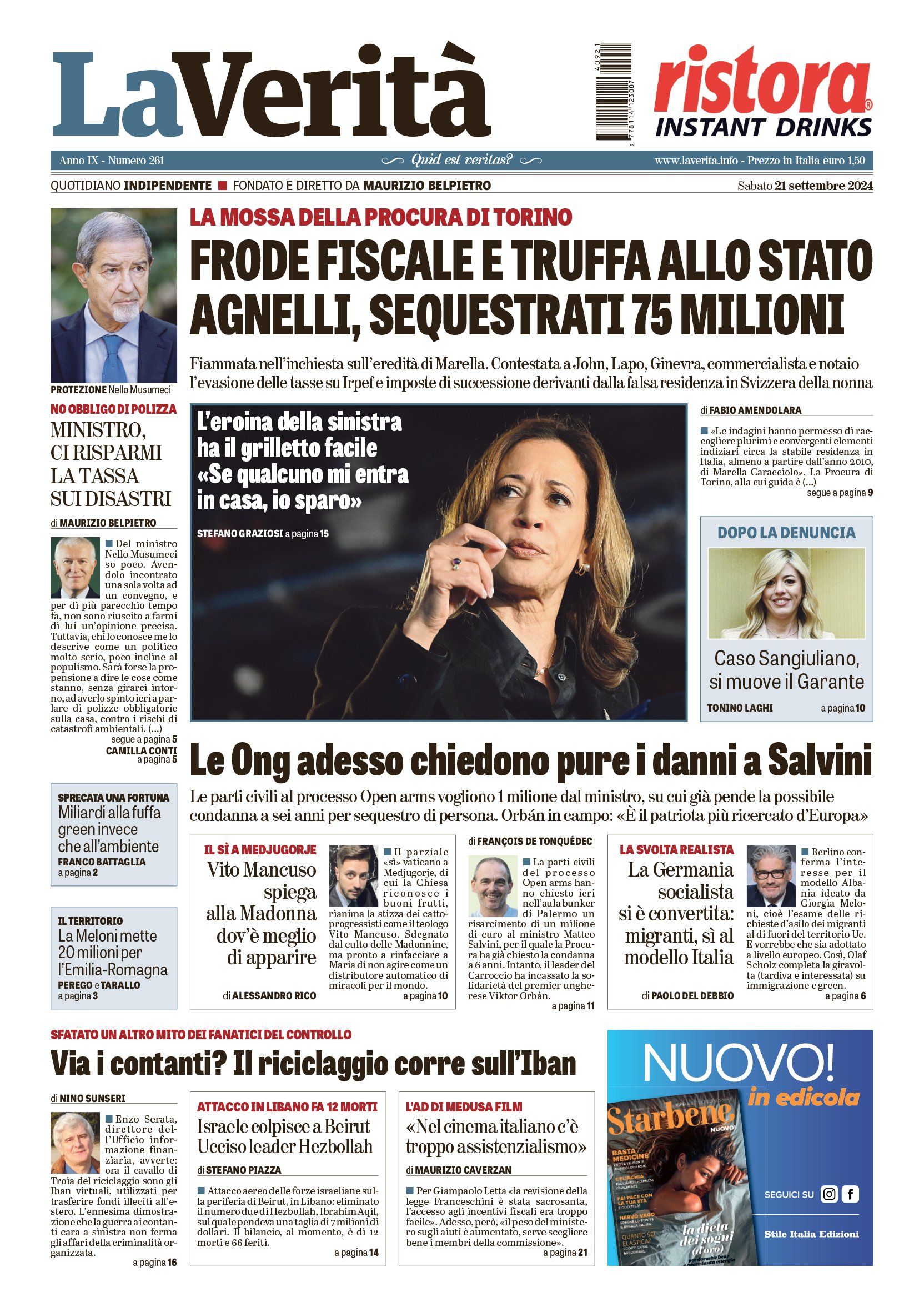 Oggi in edicola