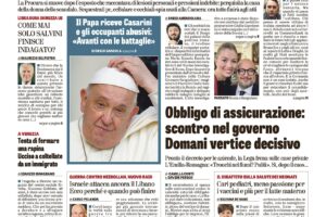 Oggi in edicola