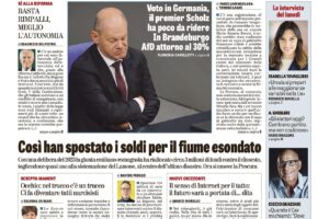 Oggi in edicola