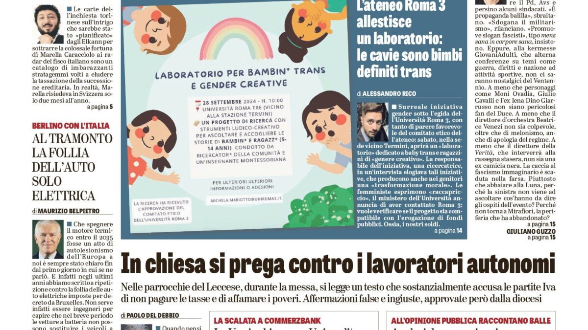Oggi in edicola