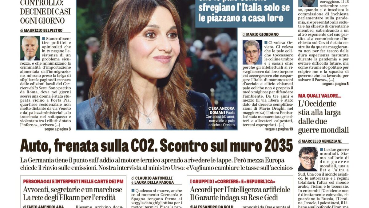 Oggi in edicola