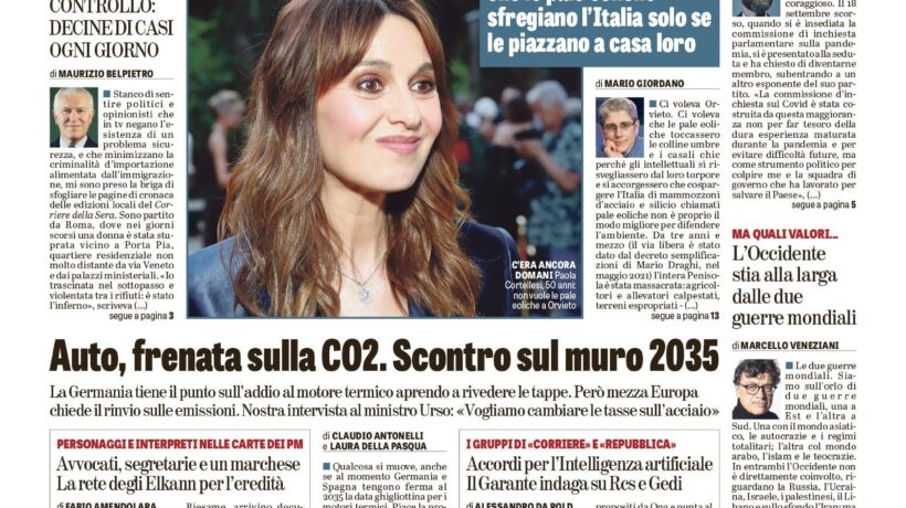 Oggi in edicola