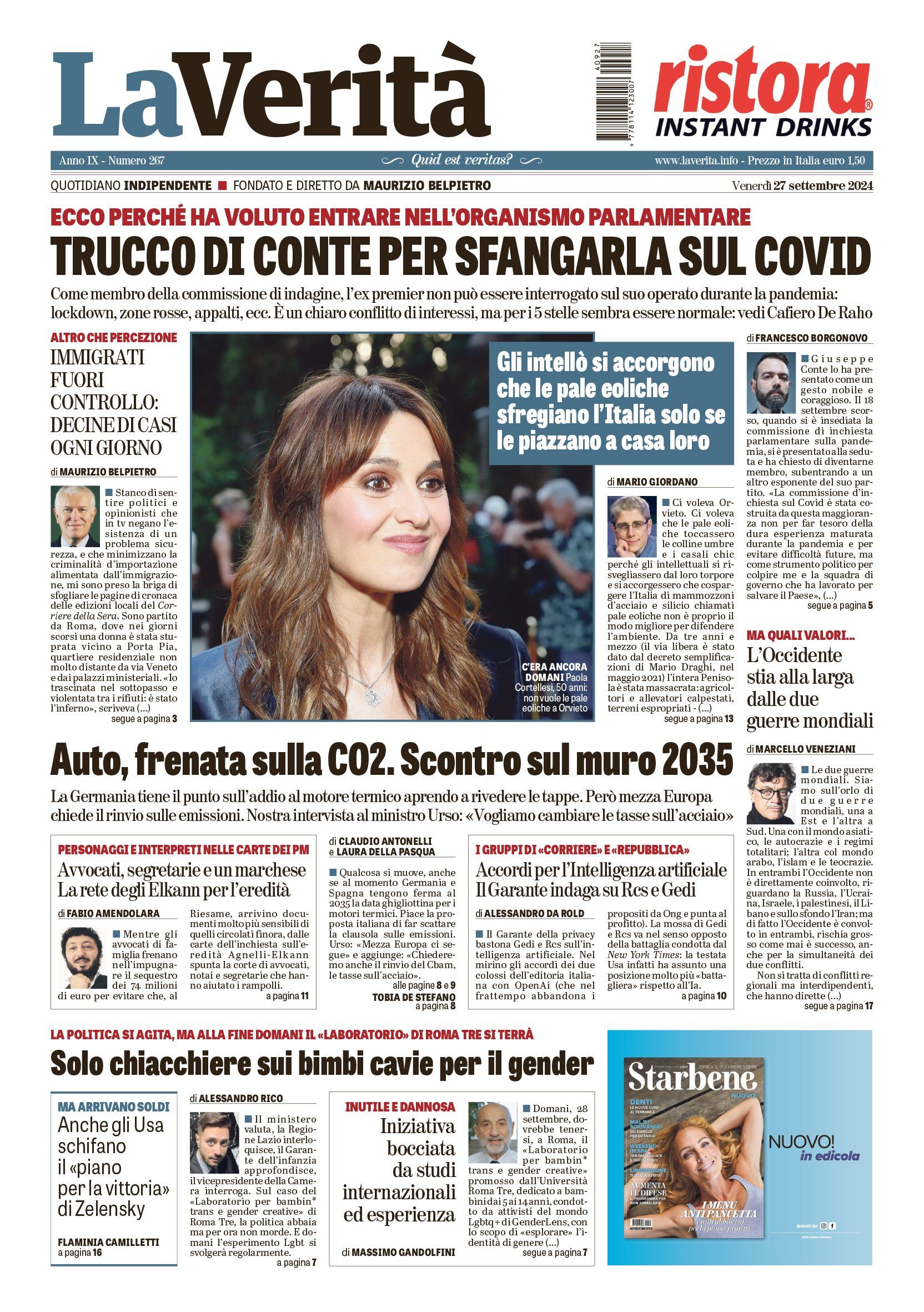 Oggi in edicola
