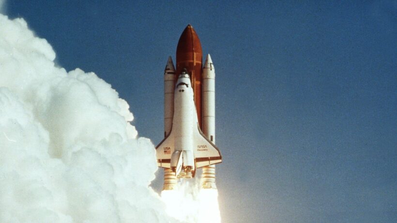 Lo Shuttle «Discovery» e il suo primo volo