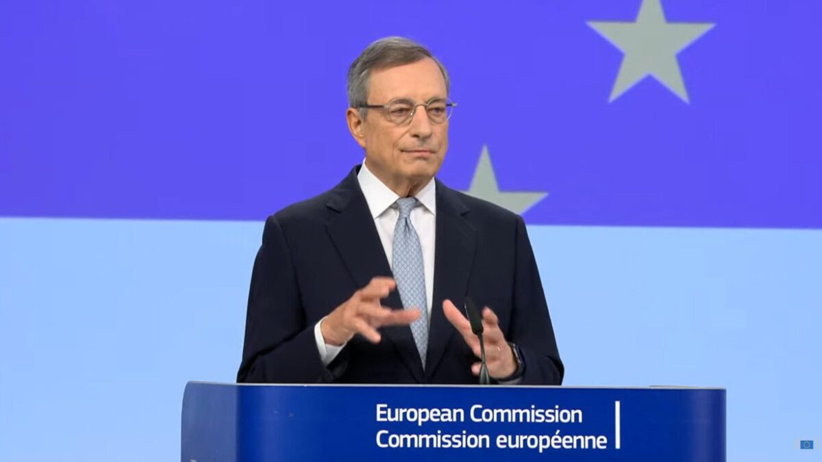 Ricetta Draghi: stop alla Cina e mani dell’Ue sui nostri soldi