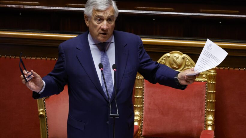 Tajani dà l’ultimatum all’opposizione: «Al candidato dell’Italia si dice sì»