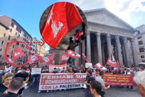 L’antisemitismo dilaga nelle piazze: c’è pure la bandiera di Hezbollah