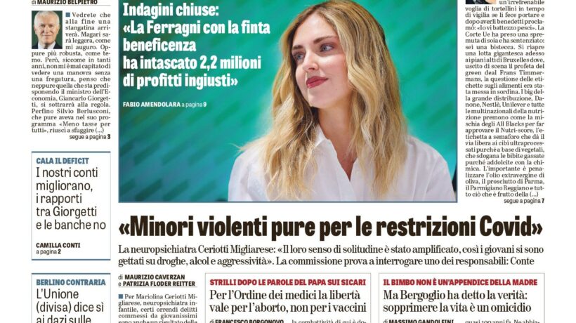 Oggi in edicola