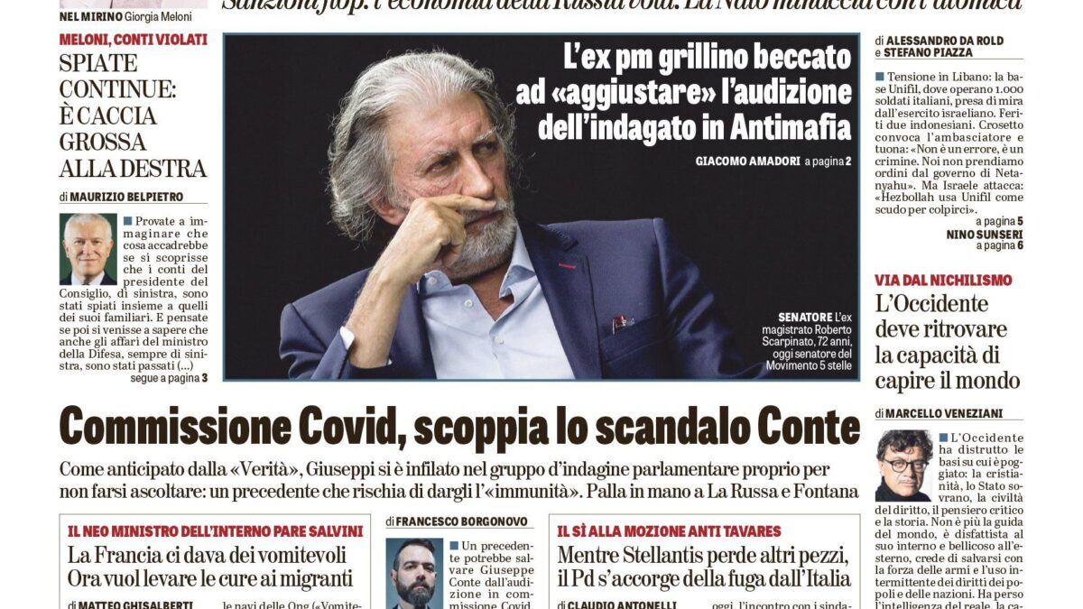Oggi in edicola