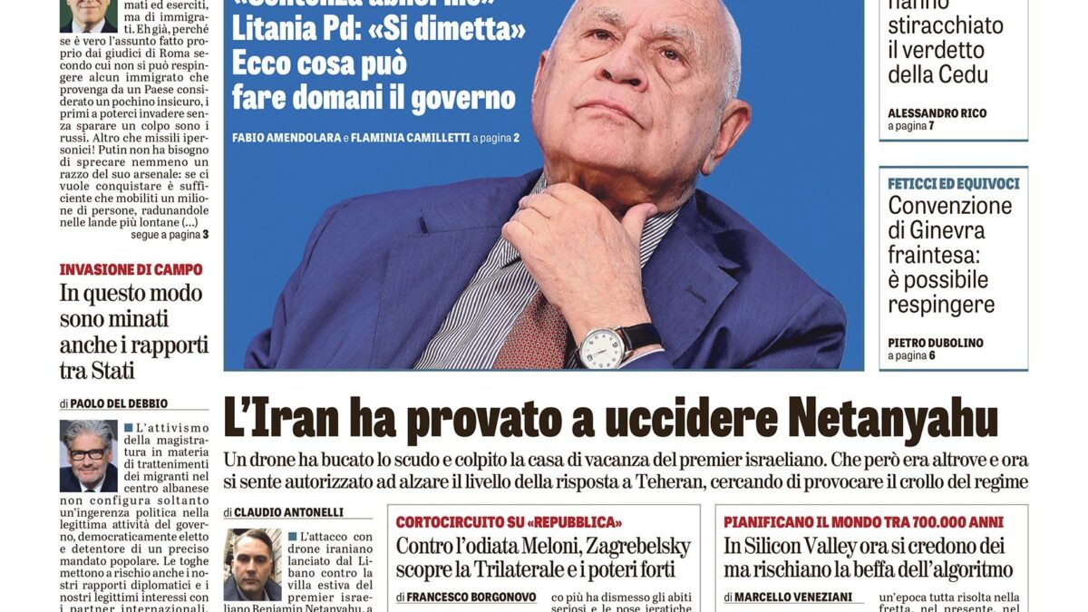 Oggi in edicola