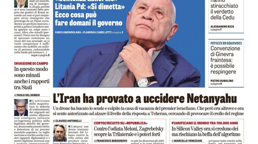 Oggi in edicola