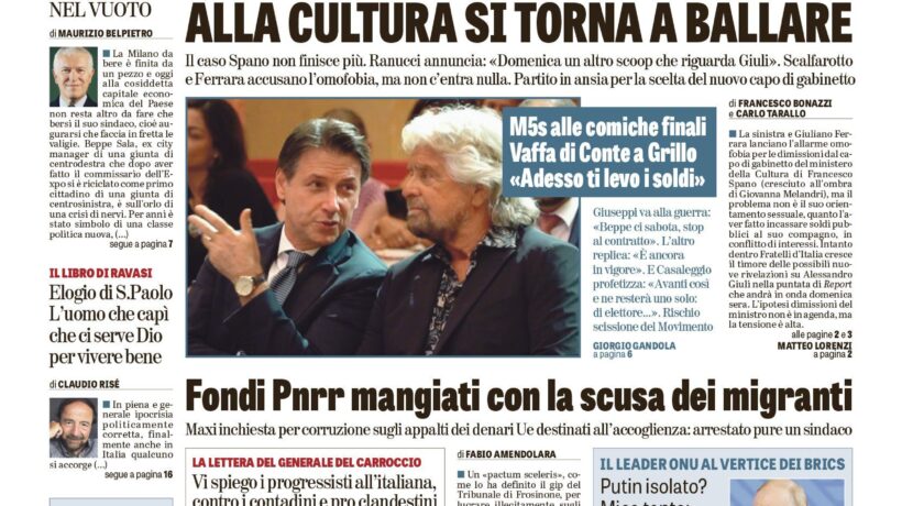 Oggi in edicola