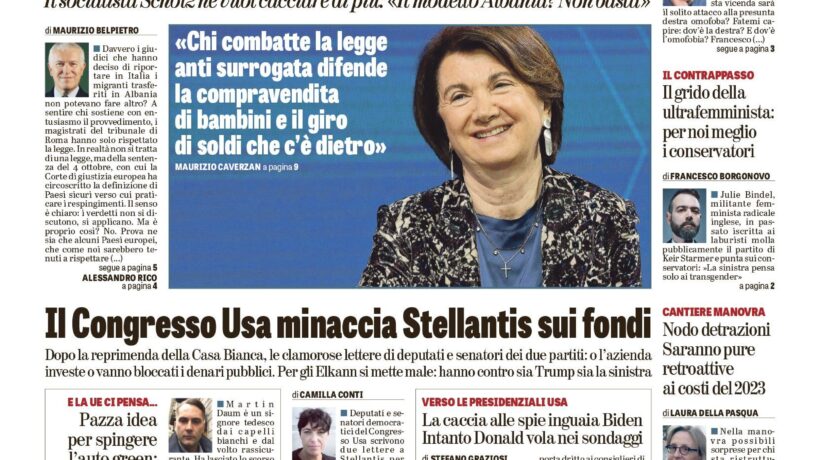 Oggi in edicola
