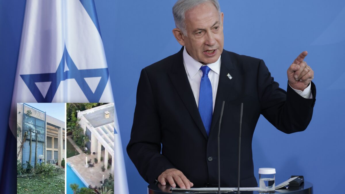 Drone colpisce la villa di Netanyahu. Il premier: «Grave errore dell’Iran»