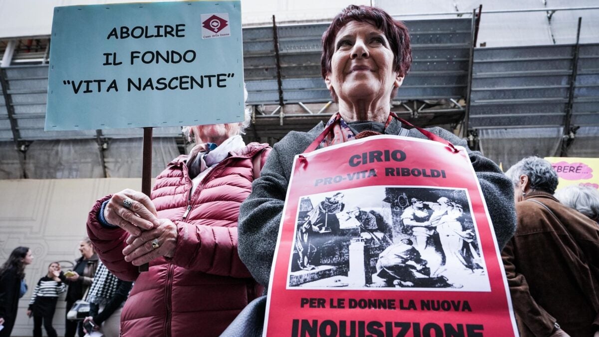 La violenza degli abortisti