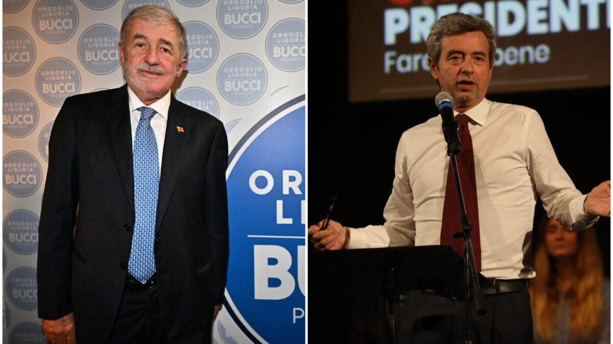 La Liguria rimane a destra. I pm hanno perso le elezioni