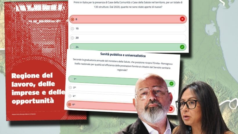 Il surreale test sul governo dell’Emilia-Romagna: «Siamo bravi o bravissimi?»