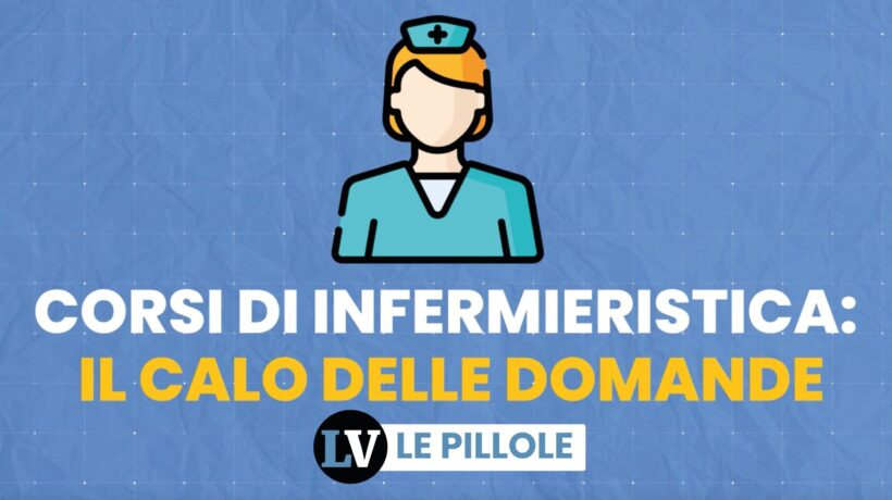 Corsi di infermieristica: il calo delle domande