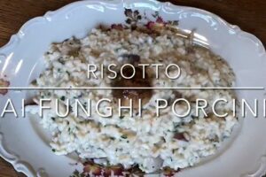 Cuciniamo insieme: risotto ai funghi porcini