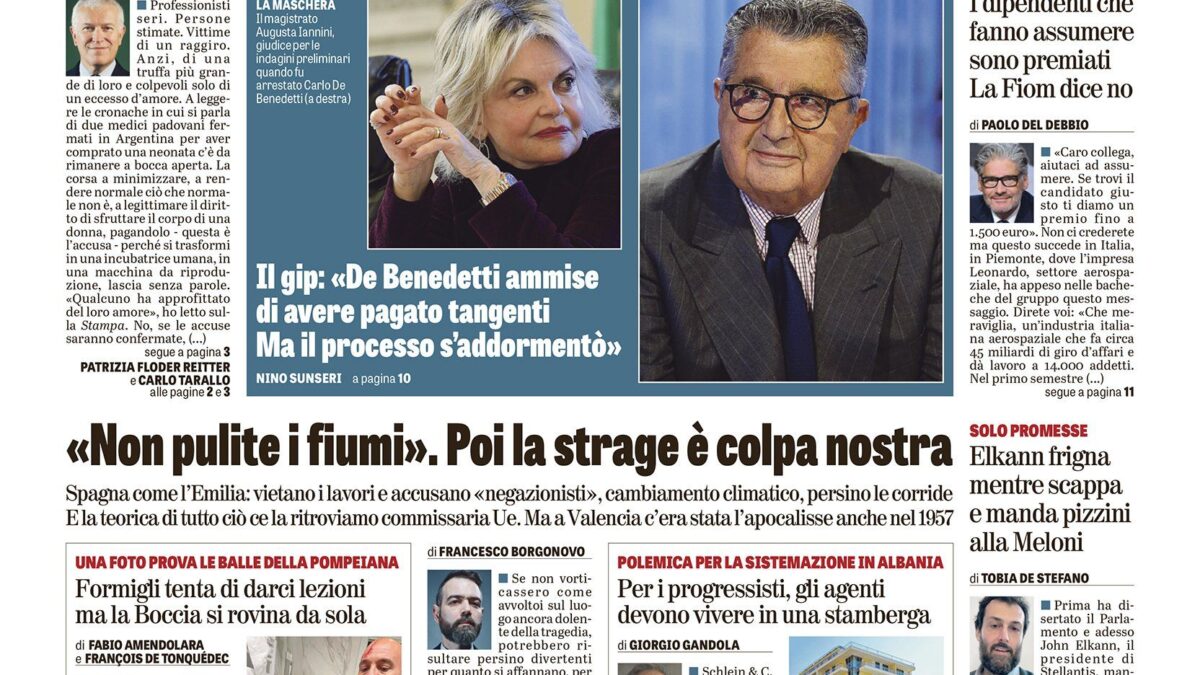 Oggi in edicola