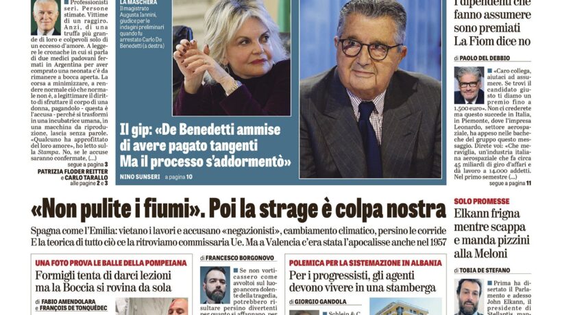 Oggi in edicola