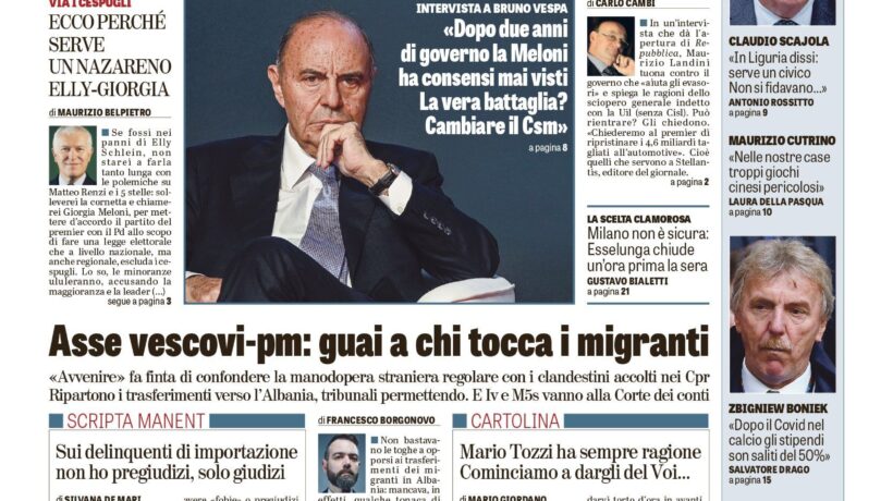 Oggi in edicola