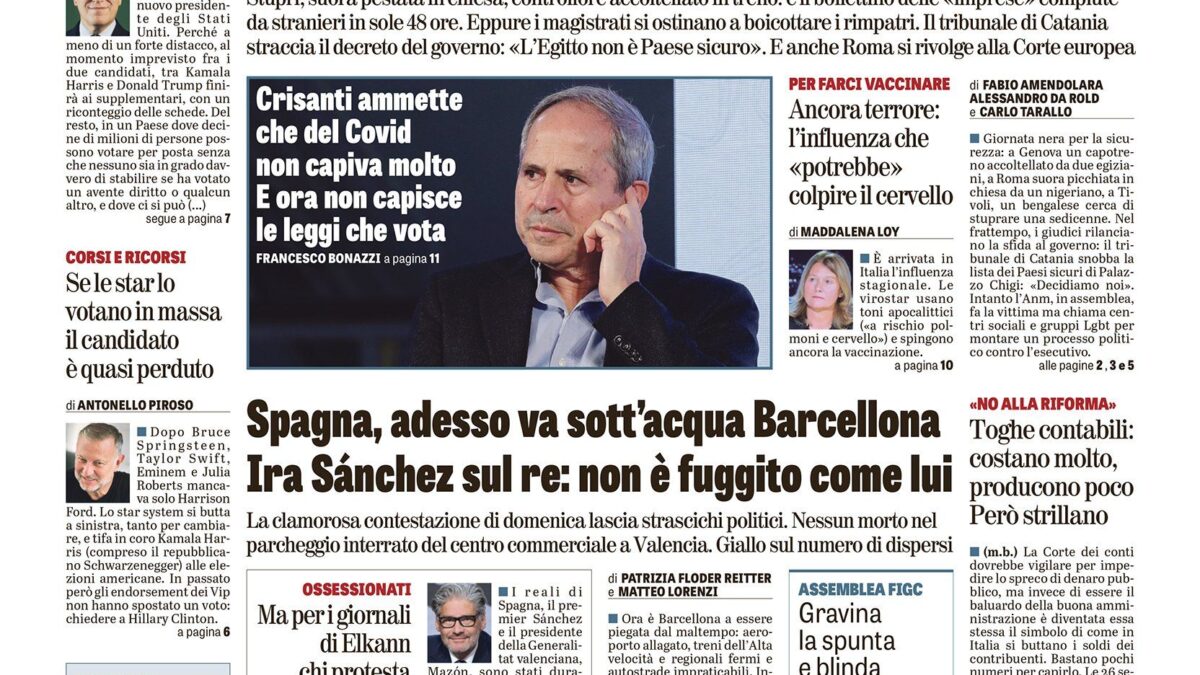 Oggi in edicola