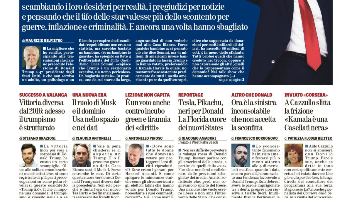 Oggi in edicola