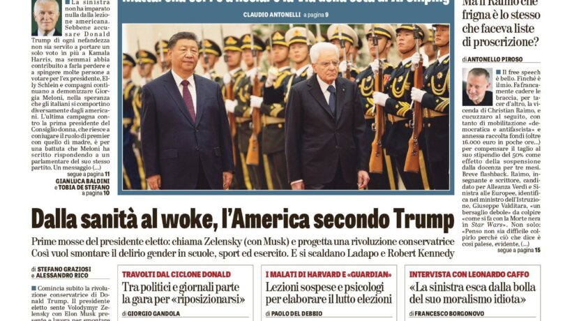 Oggi in edicola