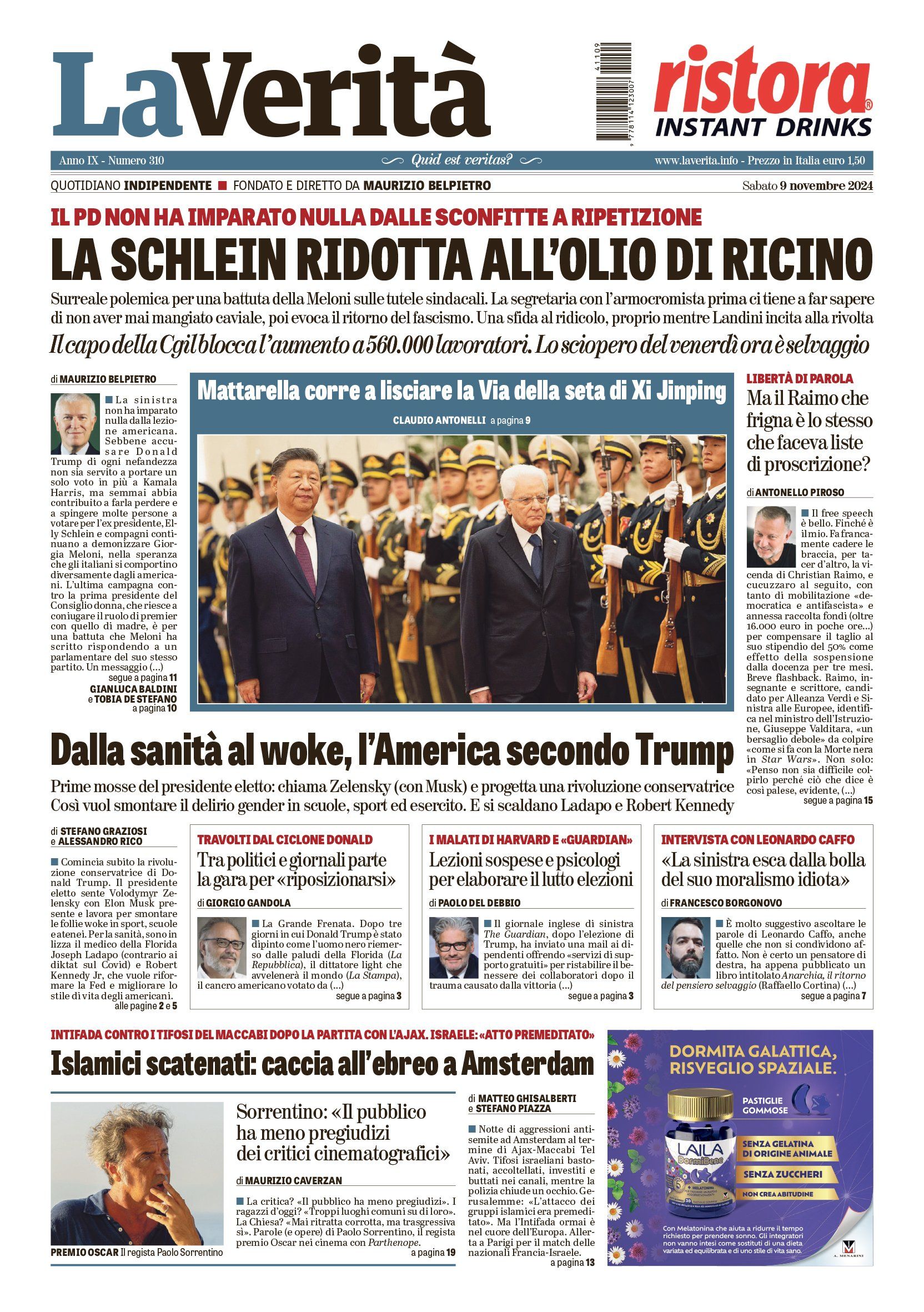 Oggi in edicola