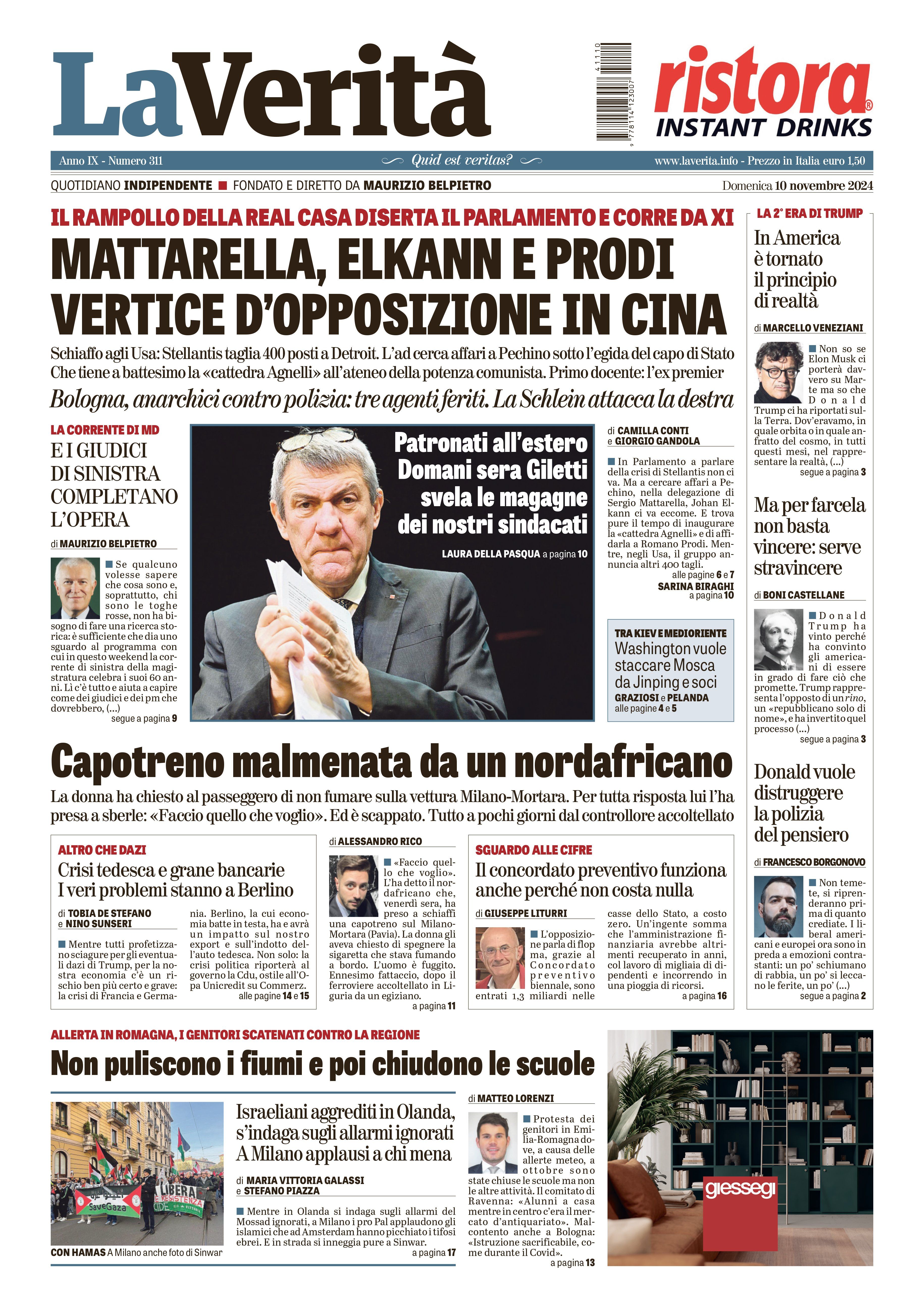Oggi in edicola