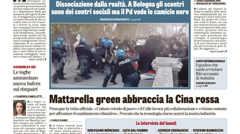 Oggi in edicola